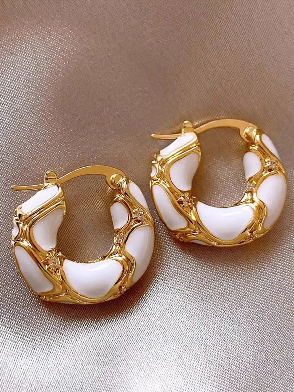Elegant Style 1 Pair Alloy Earring