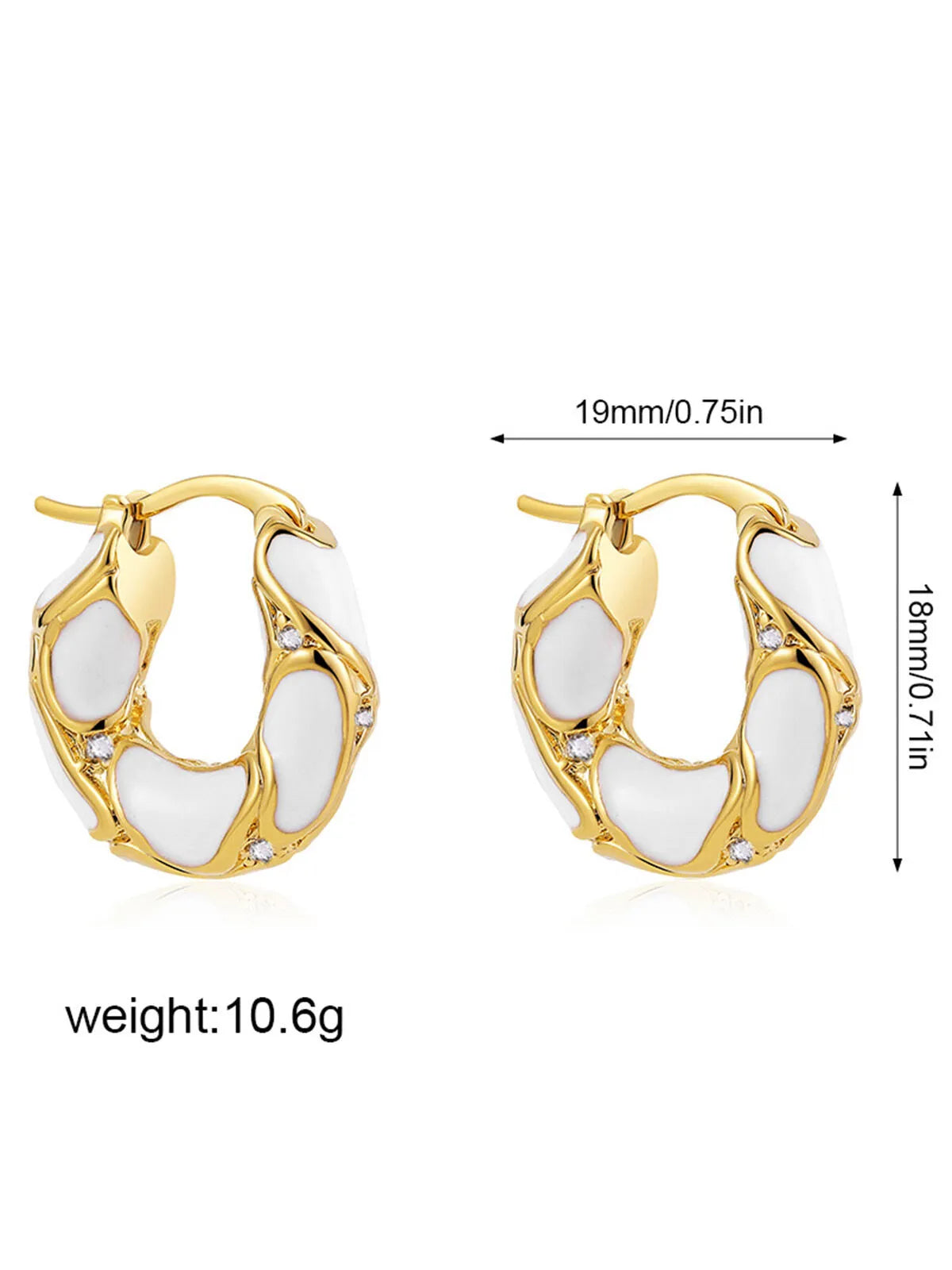Elegant Style 1 Pair Alloy Earring