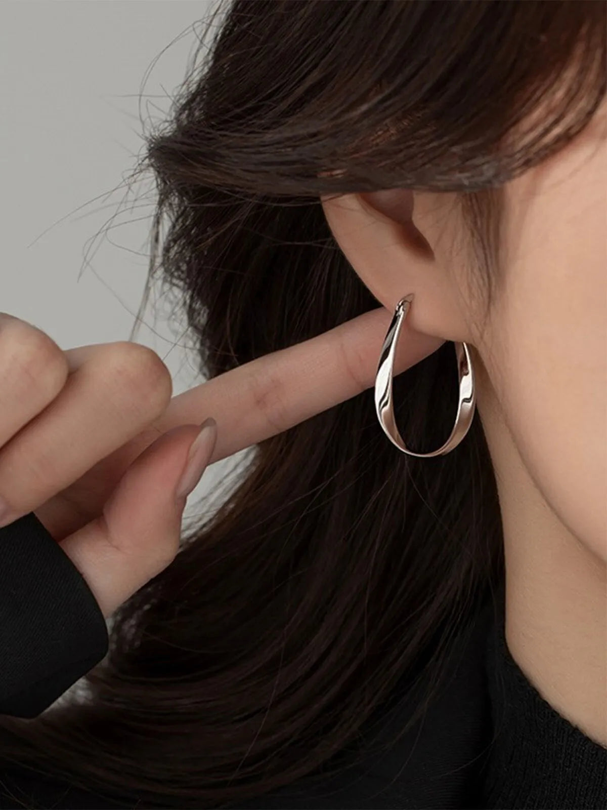Elegant Style 1 Pair Alloy Earring