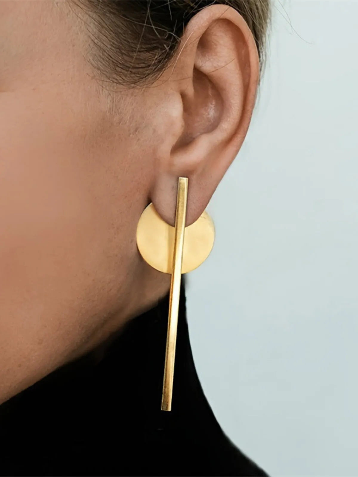 Elegant Style 1 Pair Copper Stud Earring