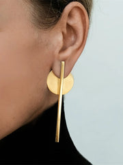 Elegant Style 1 Pair Copper Stud Earring