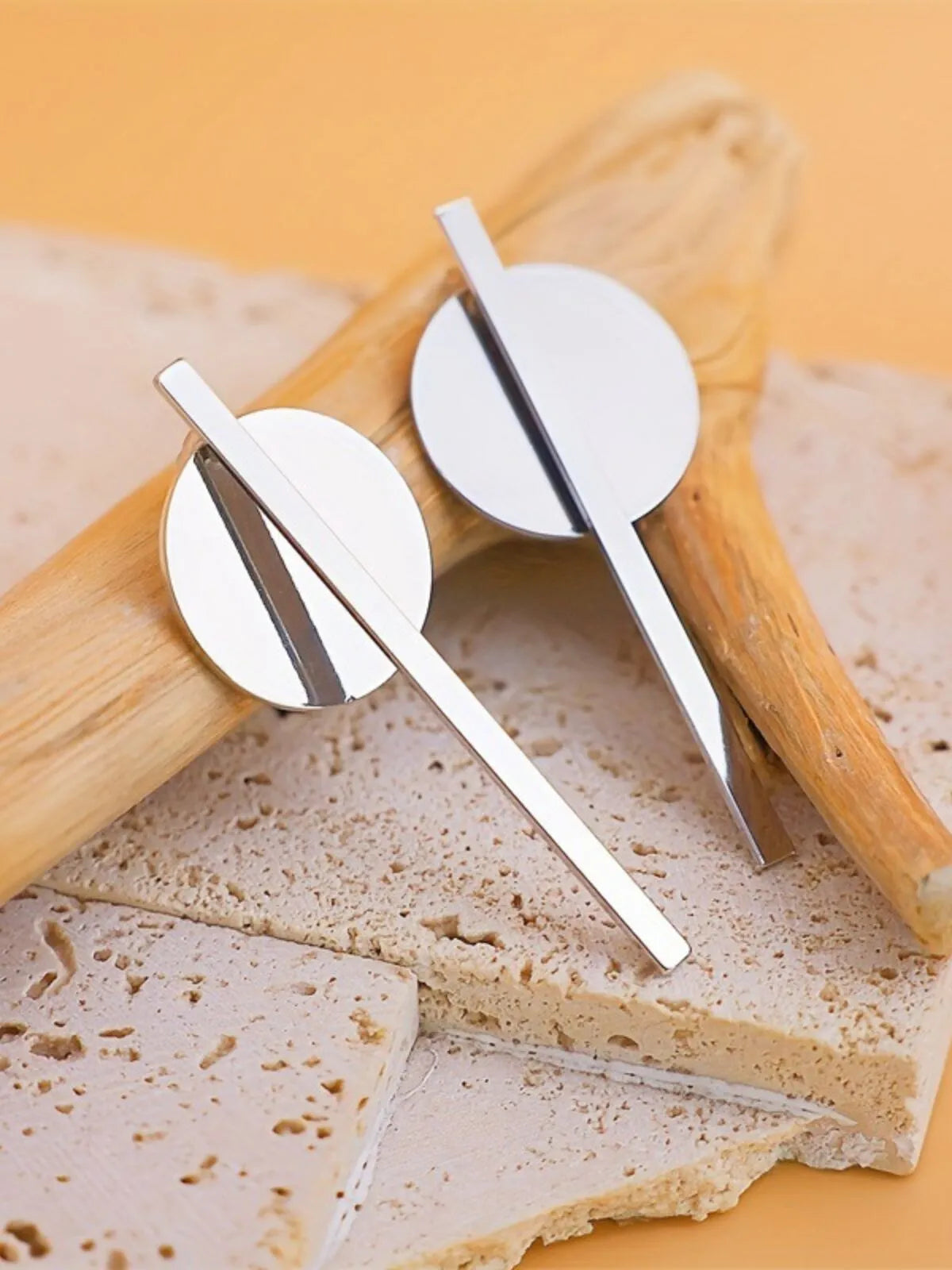 Elegant Style 1 Pair Copper Stud Earring
