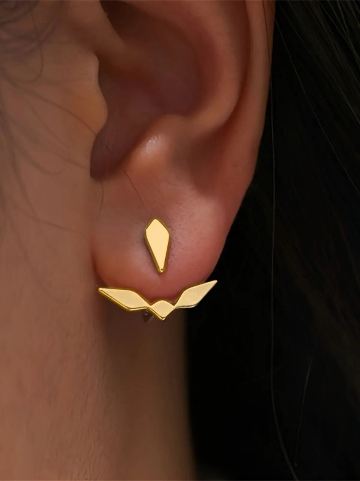 Elegant Style 1 Pair Copper Stud Earring