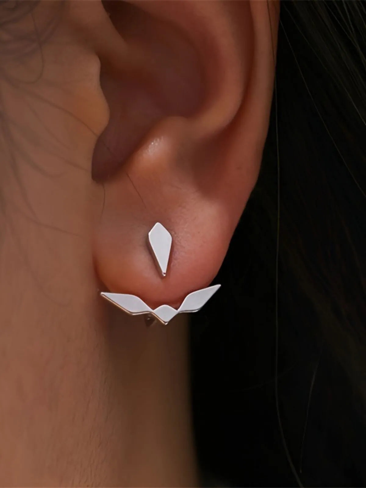 Elegant Style 1 Pair Copper Stud Earring