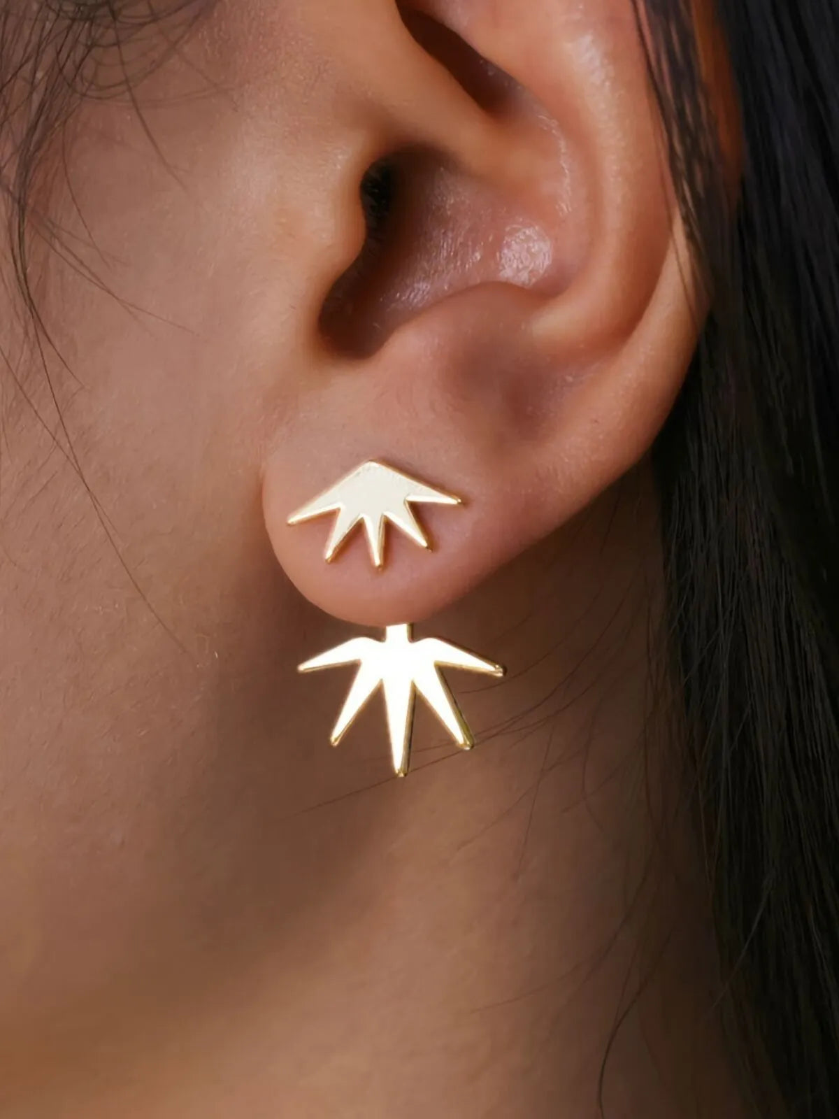 Elegant Style 1 Pair Copper Stud Earring