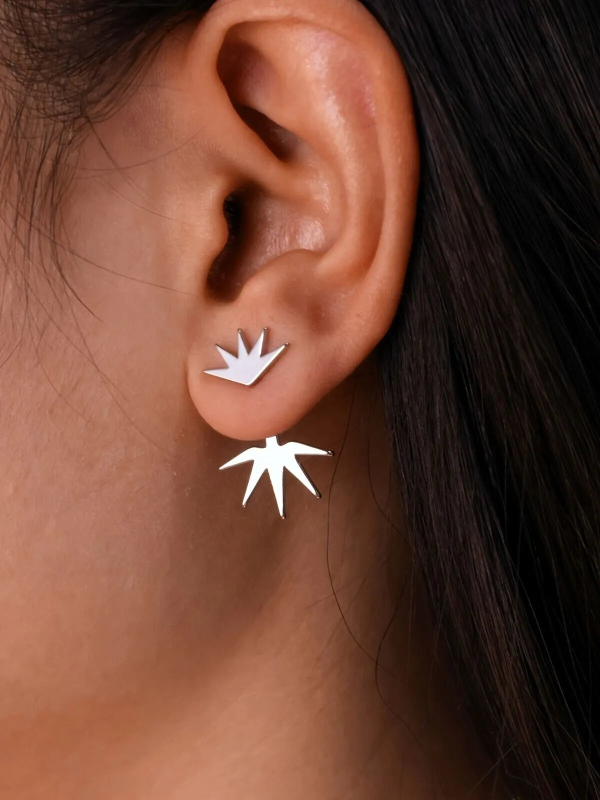 Elegant Style 1 Pair Copper Stud Earring