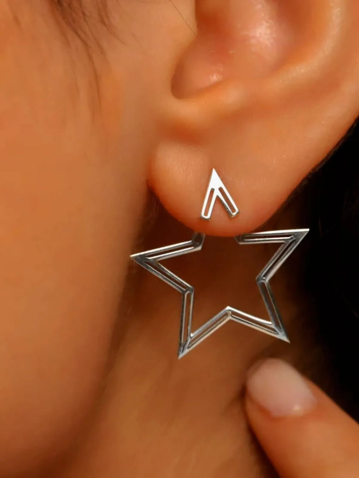 Elegant Style 1 Pair Copper Stud Earrings