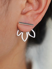 Elegant Style 1 Pair Copper Stud Earrings