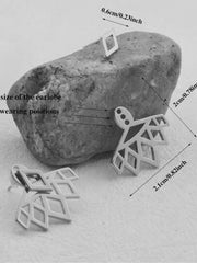 Elegant Style 1 Pair Copper Stud Earrings