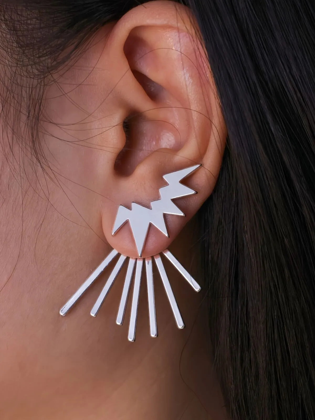Elegant Style 1 Pair Copper Stud Earrings