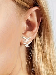 Elegant Style 1 Pair Copper Stud Earrings