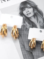 Elegant Style 1 Pair Geometric Lron Earring