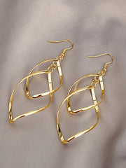 Designer Style Eyelet Grommet Alloy 1 Pair Earrings