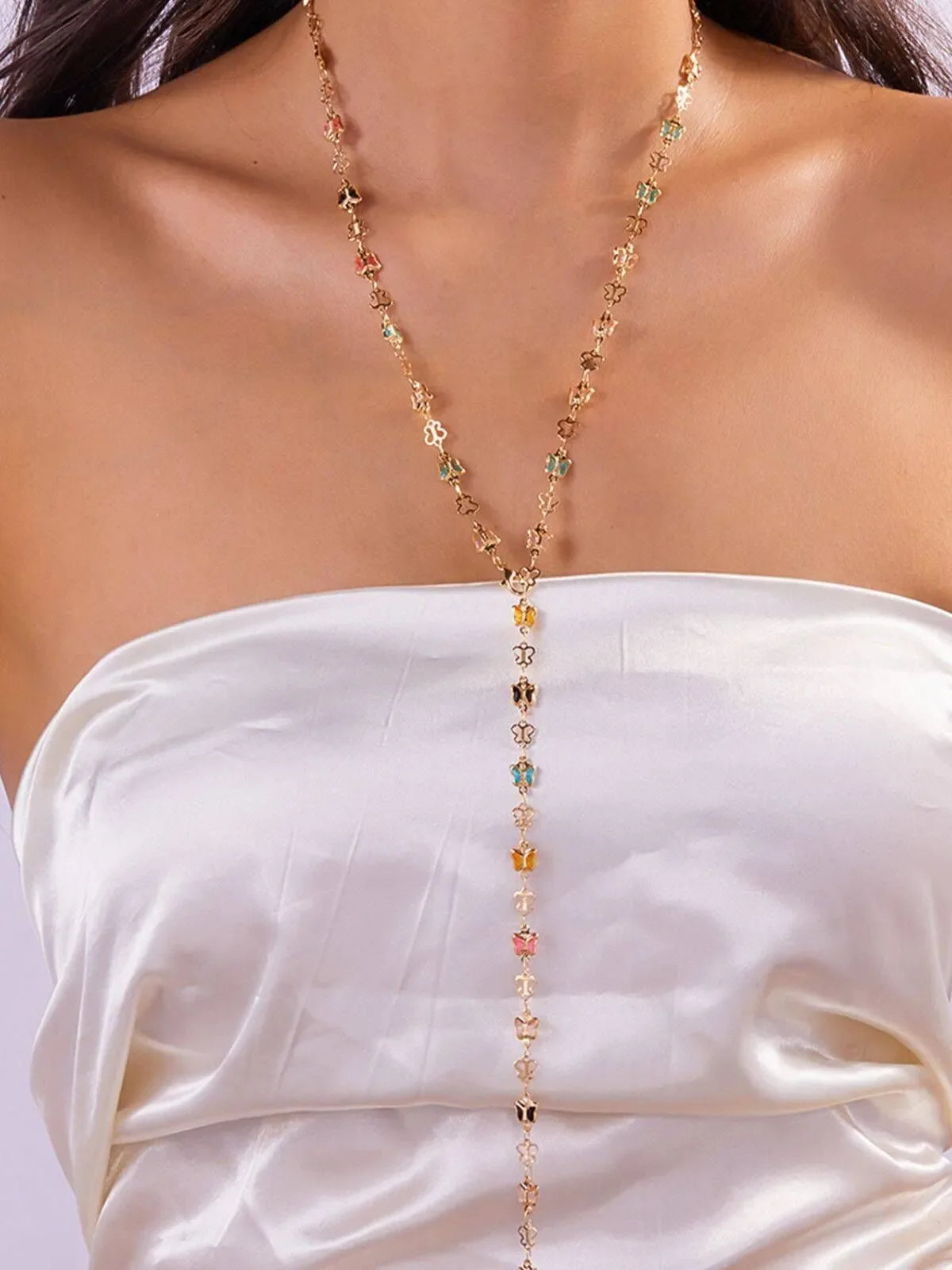 Elegant Style 1pc Alloy Necklace