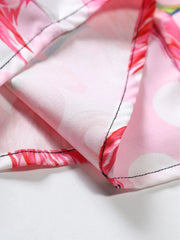 Flamingo Button Lapel Regular Shirts
