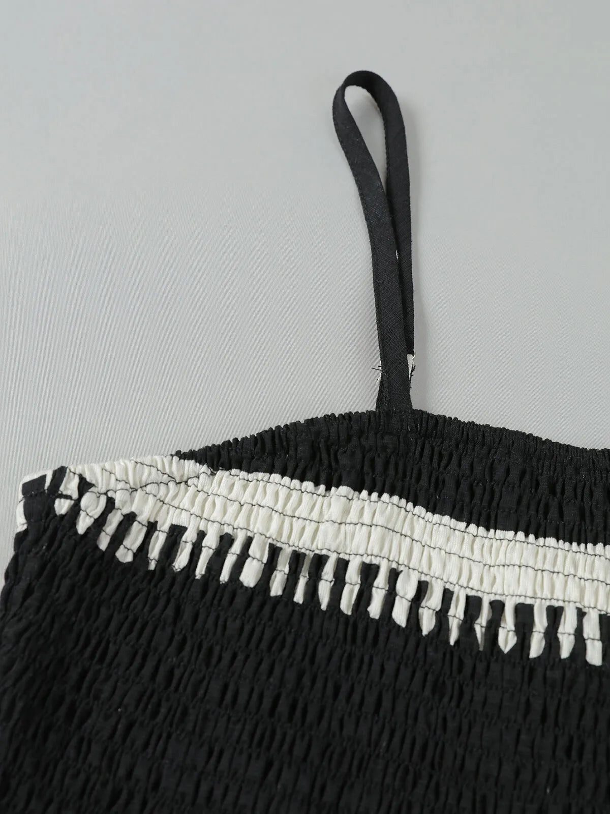 Graphic Backless Spaghetti Strap A-line Dress