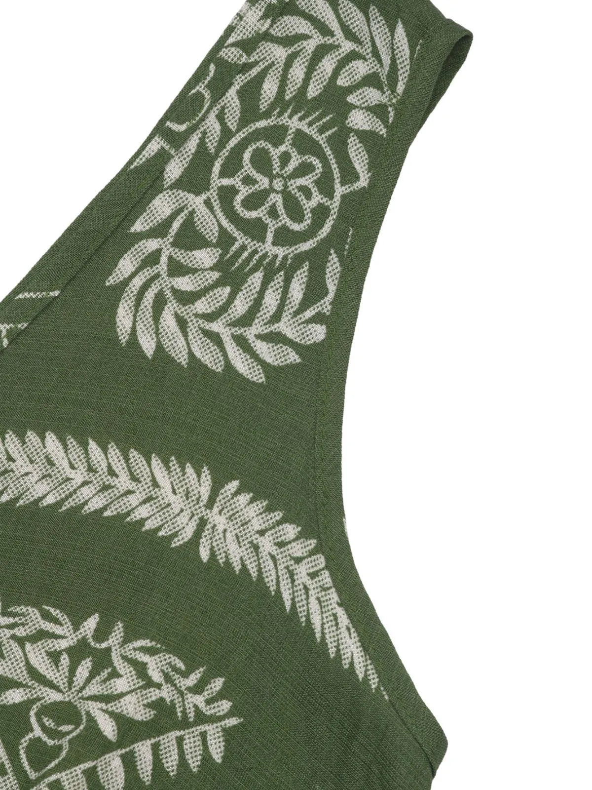 Floral Elegant Lace-up Spaghetti Strap A-line Dress