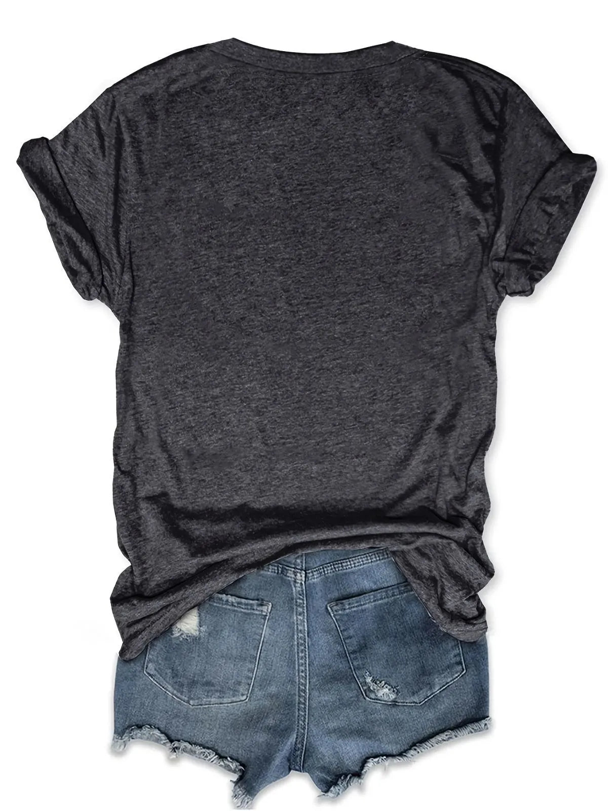 Floral Round Neck Regular Sleeve Short Sleeve T-shirt