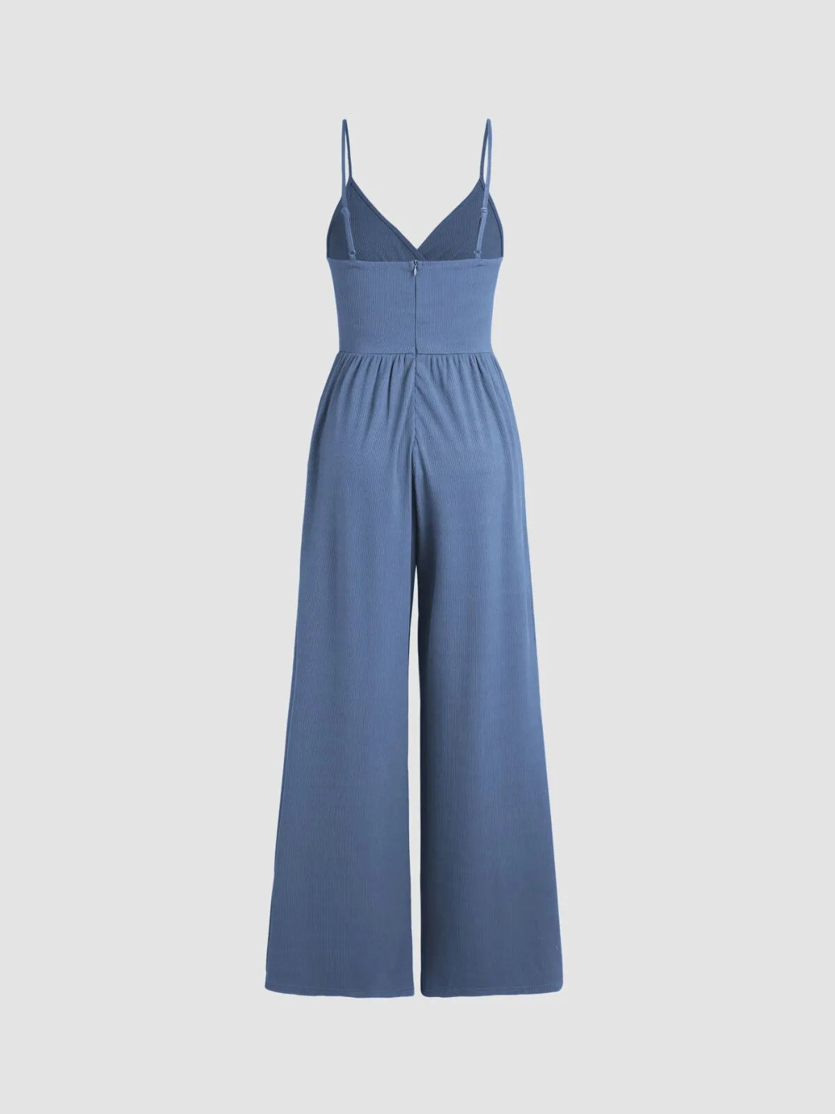 Solid Elegant Lace Floral T-shirt & Solid Pocket Overalls Suspender Pants Jumpsuit Set