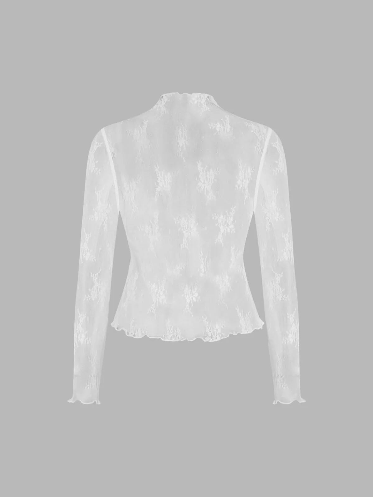 Solid Elegant Lace Floral T-shirt & Solid Pocket Overalls Suspender Pants Jumpsuit Set
