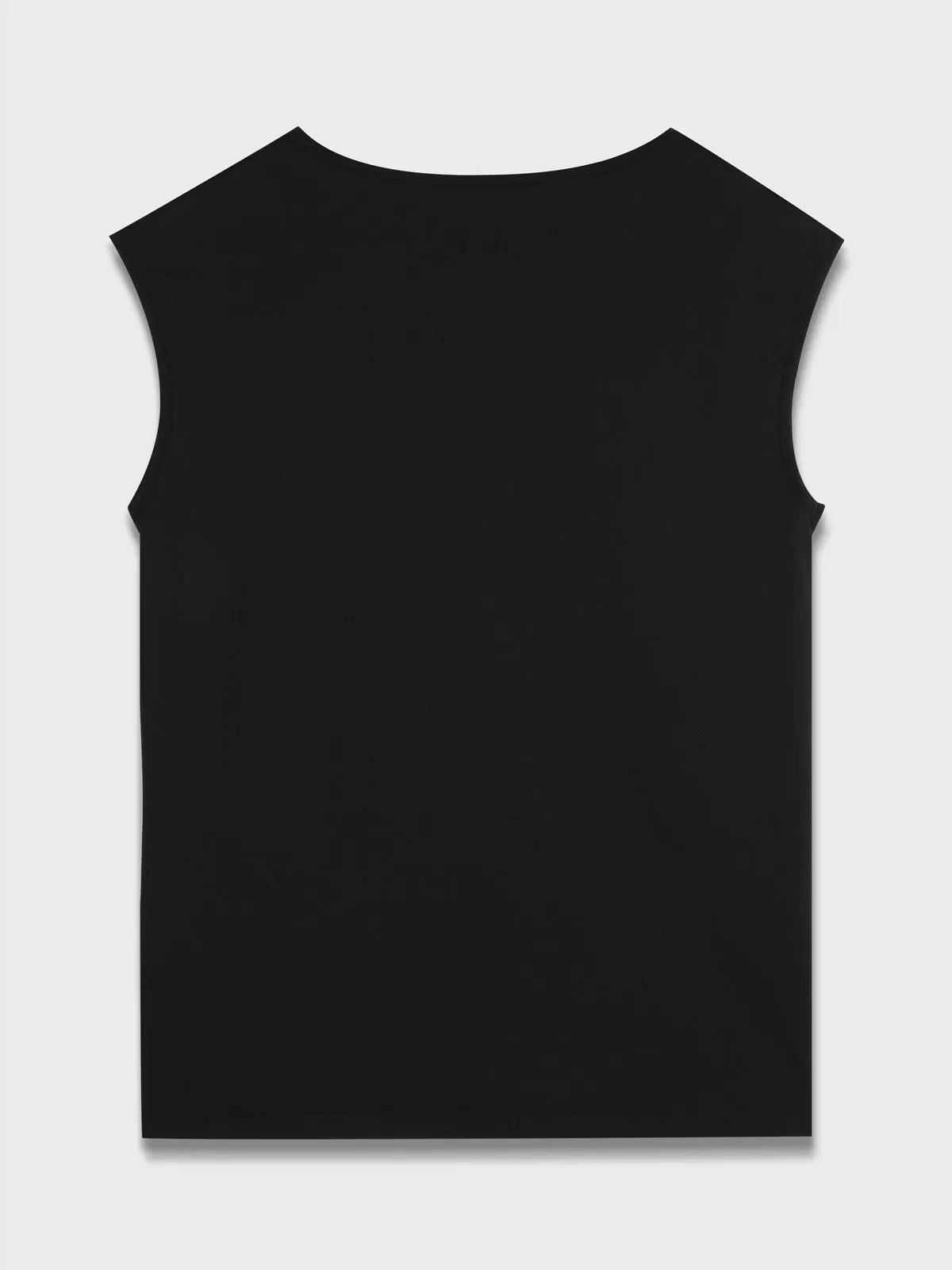 Lotus Print  V-neck Tank