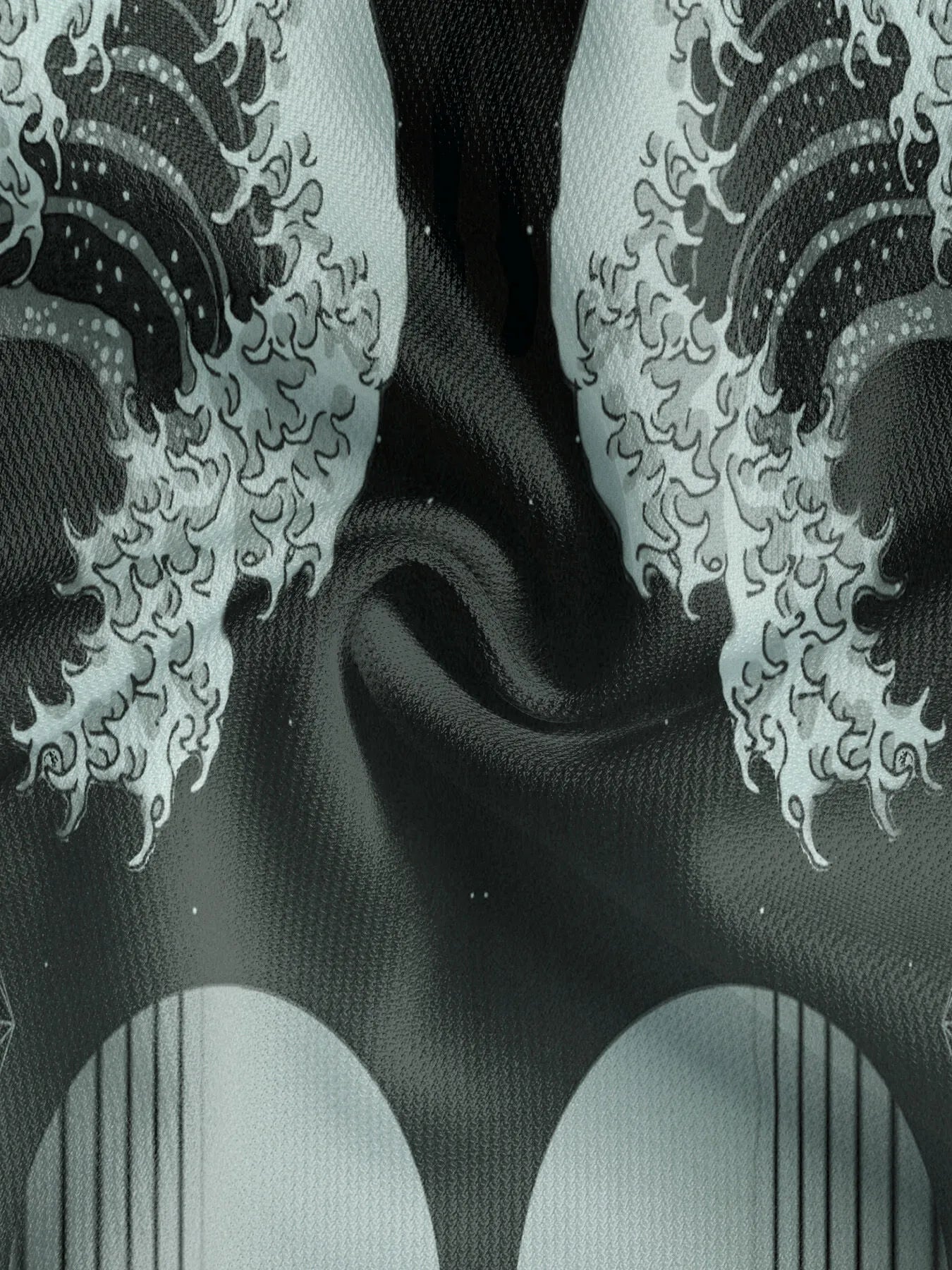 Geometric Spindrift Polo