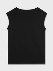 Geometric V-neck Tank