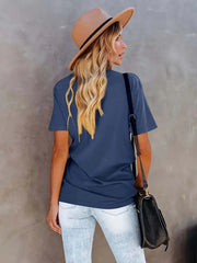 Ghost Heat Transfer Slogan This is Boo Sheet Round Neck T-shirt
