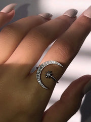 Glamorous Style 1pc Graphic 3D Alloy Rings