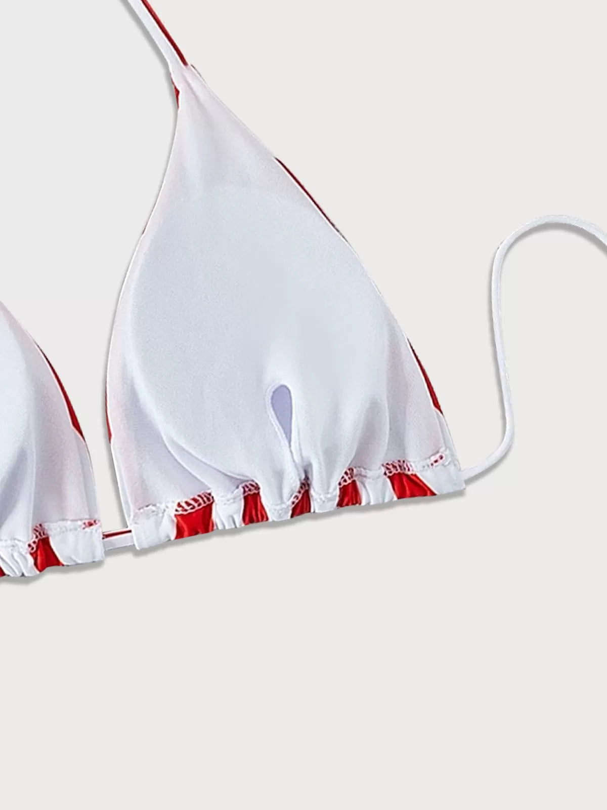 Graphic American Flag Low Rise Bikini 