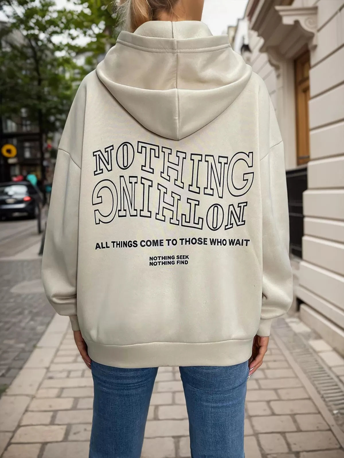 Graphic Hooded Regular Sweatshirt