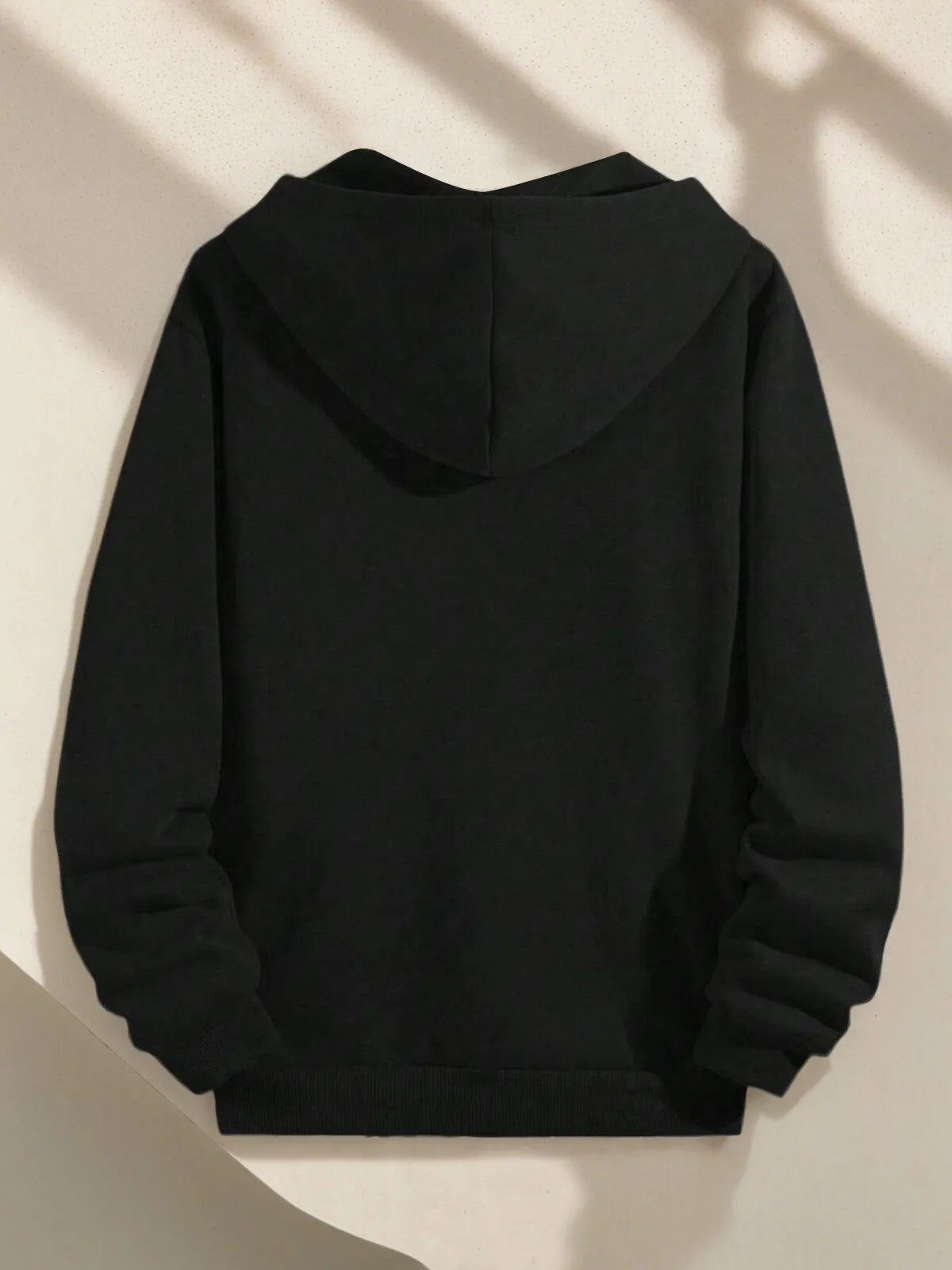 Bear Graphic Hooded Regular Long Sleeve Hoodie