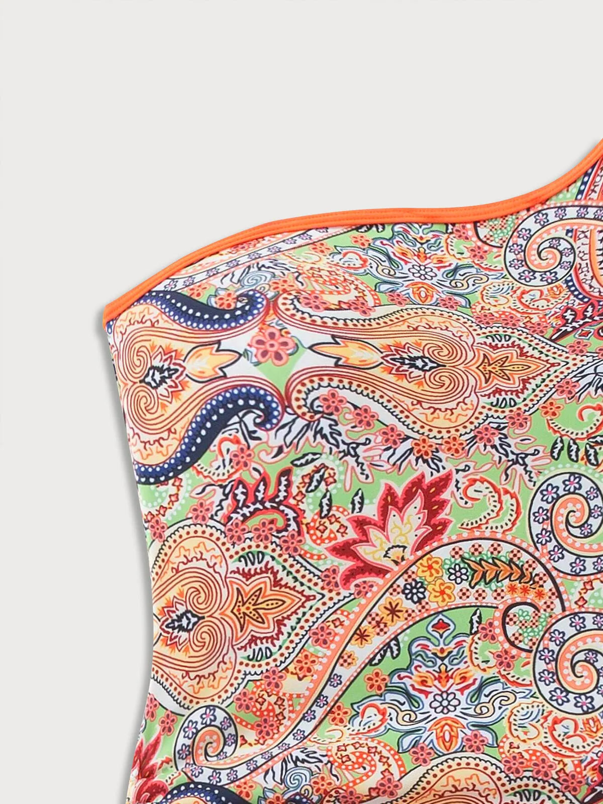 Graphic Knot Surplice Tankini 