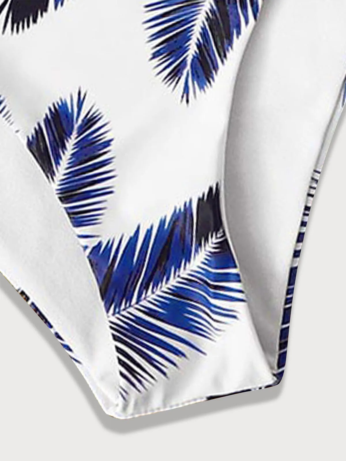 Graphic Low Rise Fabric Bikini 