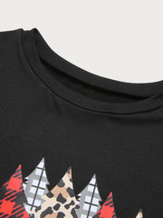 Graphic Round Neck Regular Sleeve Short Sleeve T-shirt