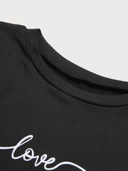 Graphic Round Neck Regular Sleeve Short Sleeve T-shirt