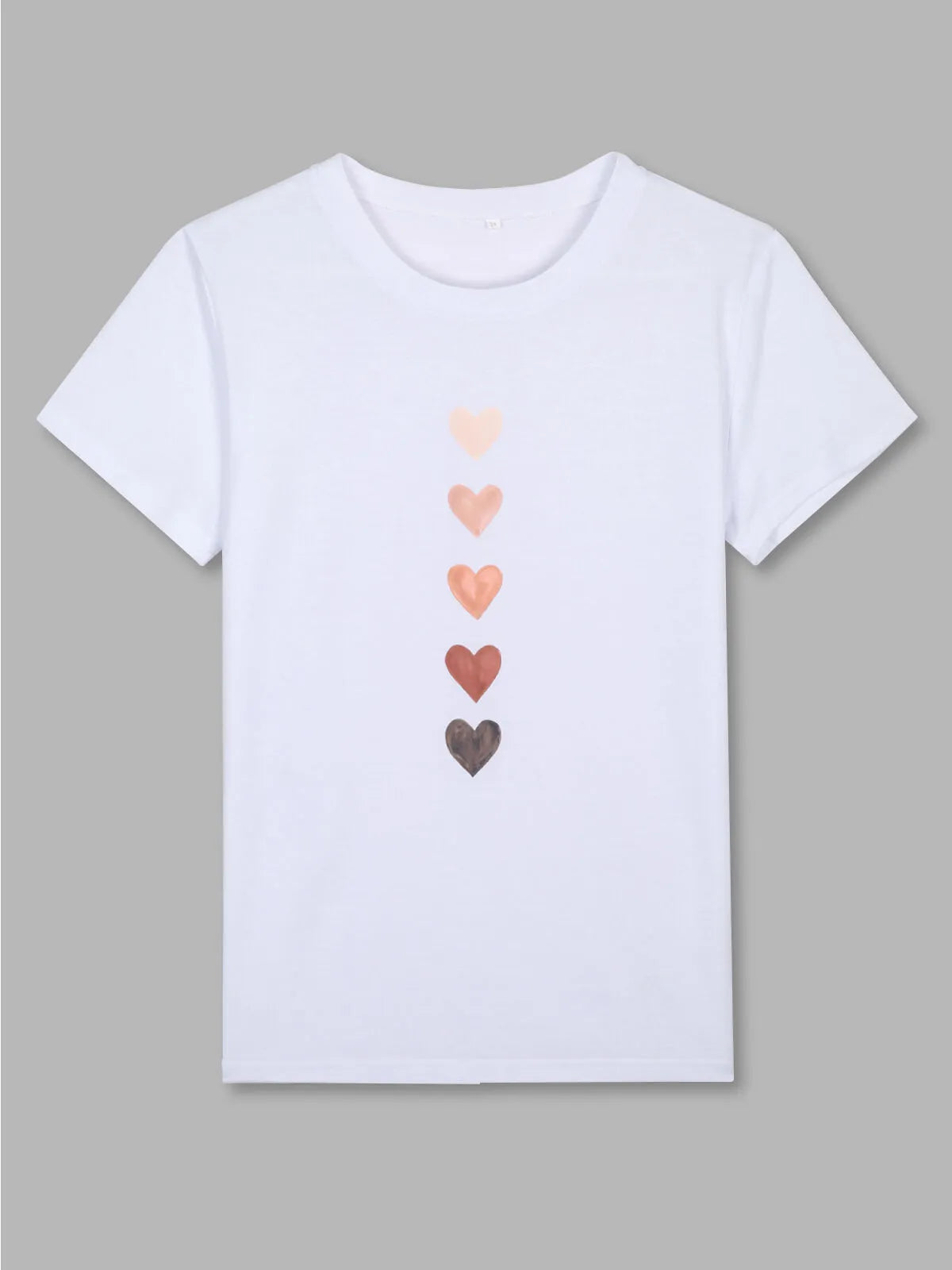 Graphic Round Neck Short Sleeve T-shirt