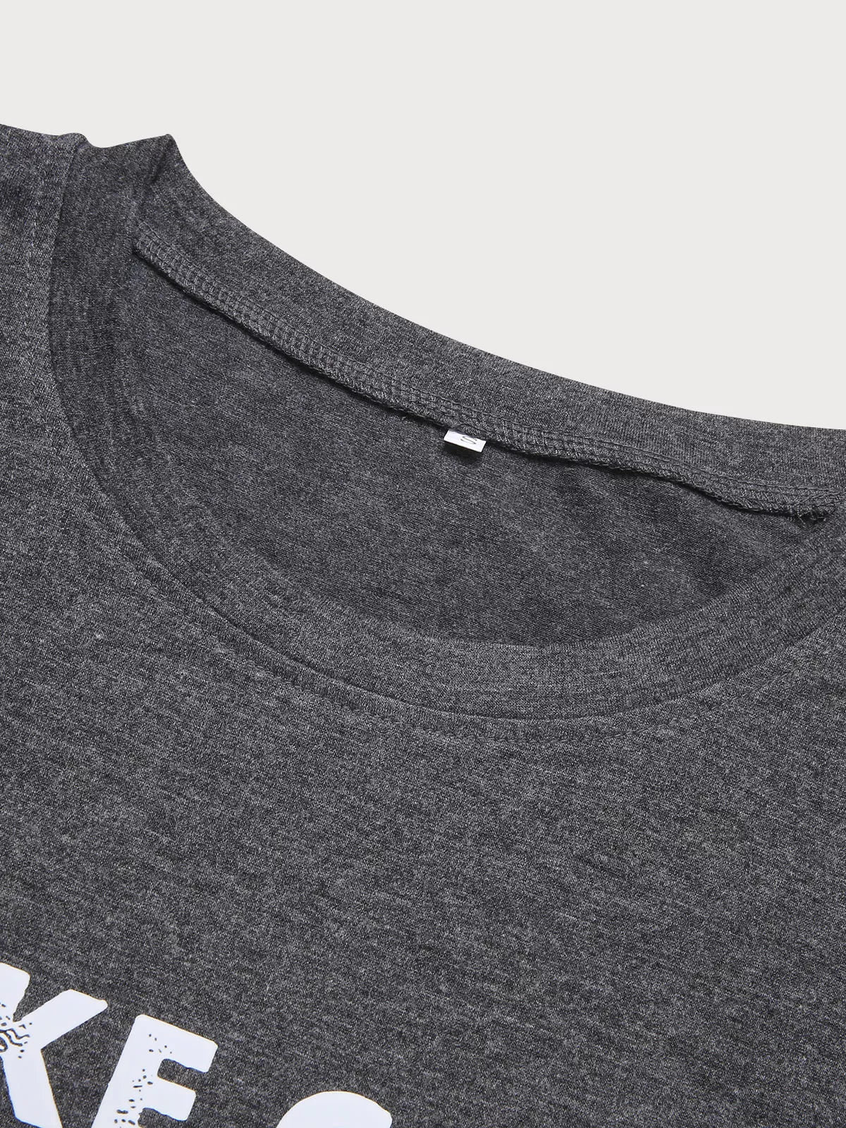 Graphic Round Neck Short Sleeve T-shirt