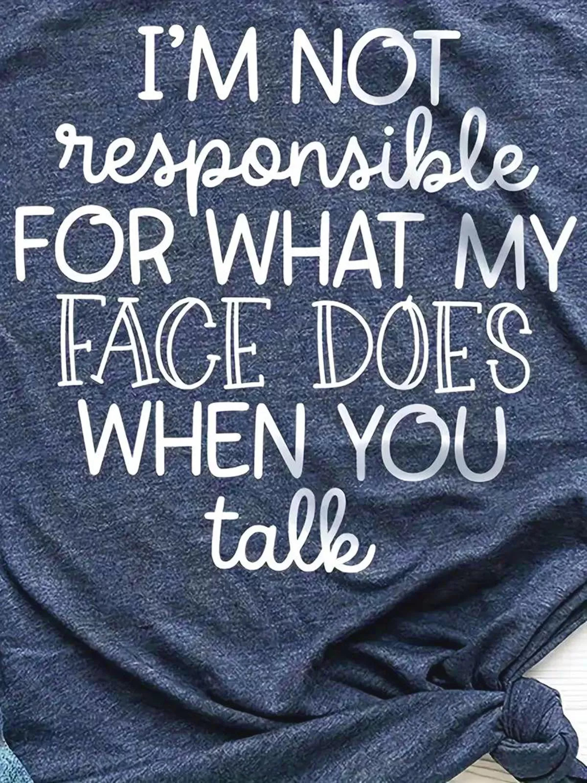 Graphic Round Neck Short Sleeve T-shirt