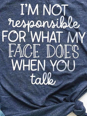 Graphic Round Neck Short Sleeve T-shirt