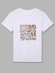 Graphic Round Neck Short Sleeve T-shirt