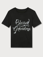 Graphic Round Neck Short Sleeve T-shirt