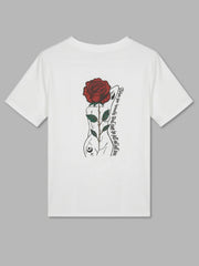 Graphic Round Neck Short Sleeve T-shirt