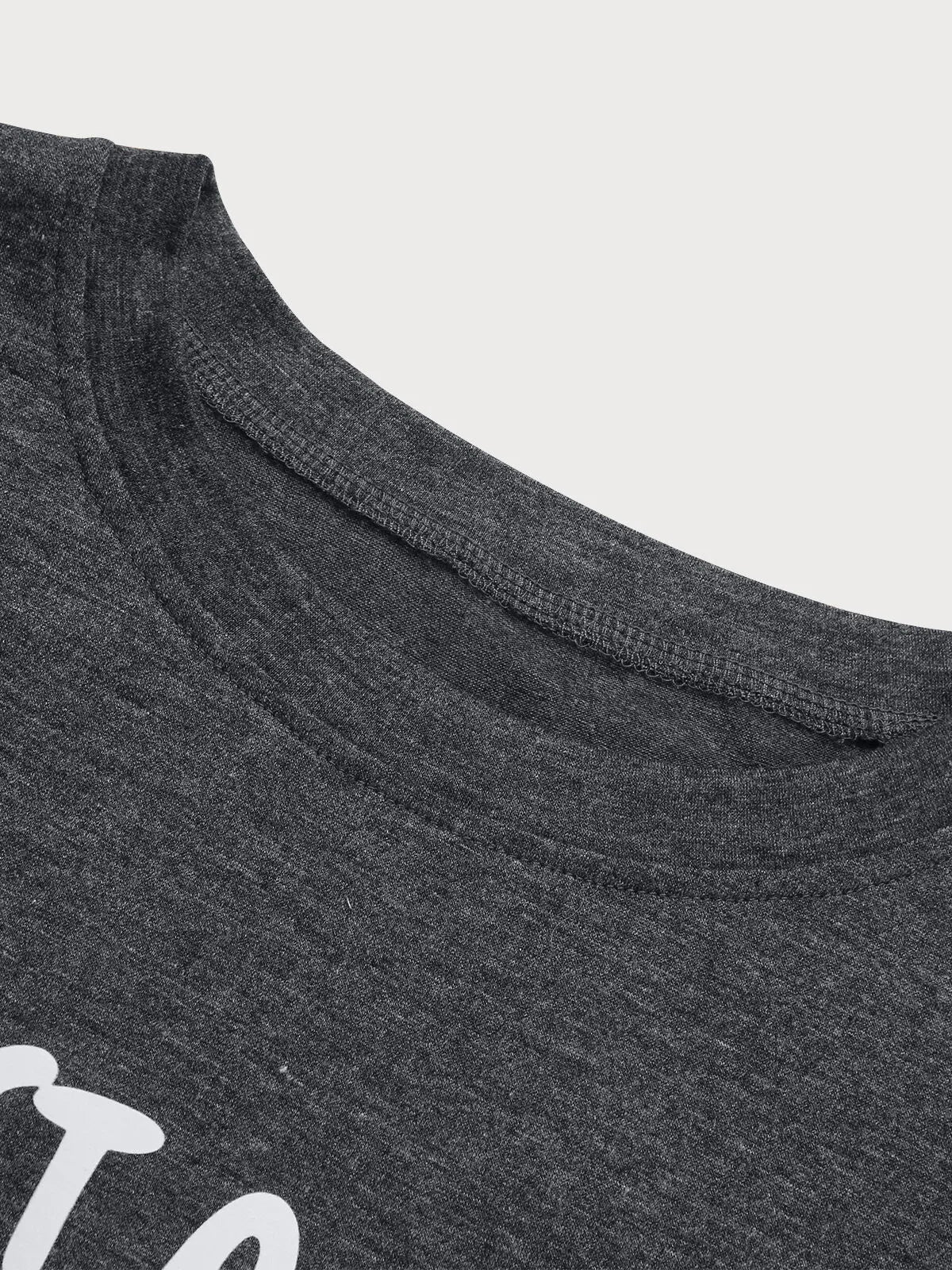 Graphic Round Neck Short Sleeve T-shirt