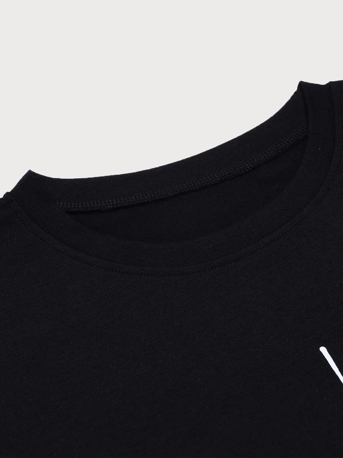 Graphic Round Neck Short Sleeve T-shirt