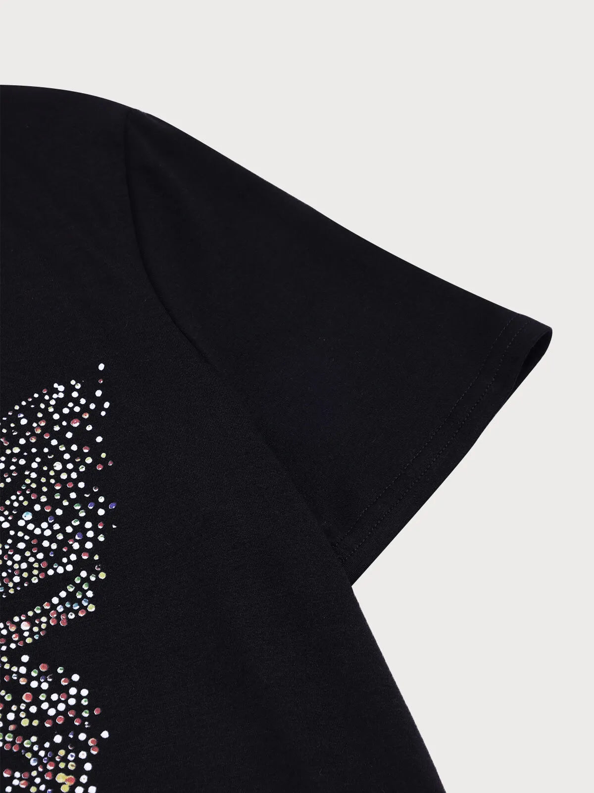 Graphic Round Neck Short Sleeve T-shirt