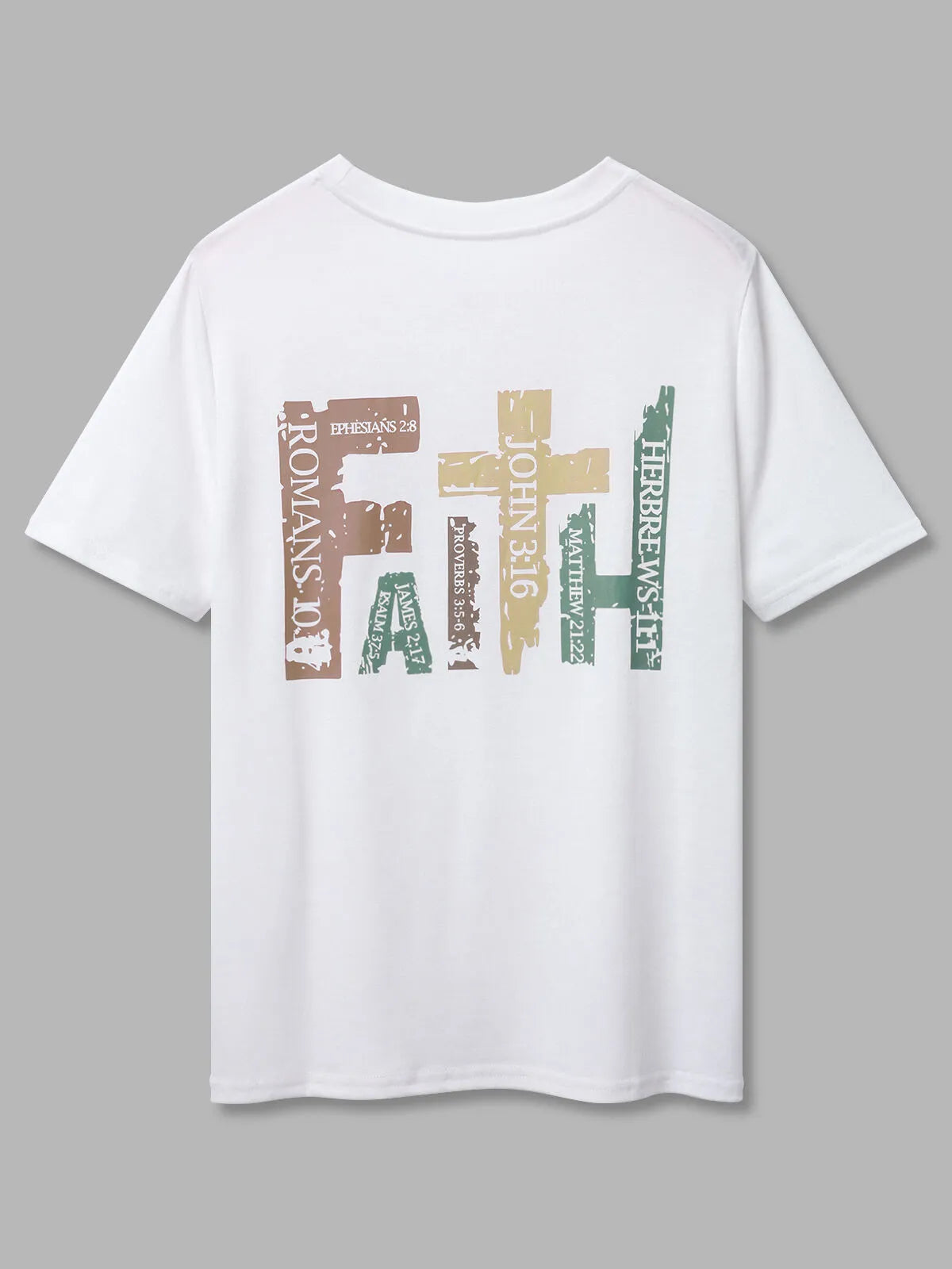 Graphic Round Neck Short Sleeve T-shirt