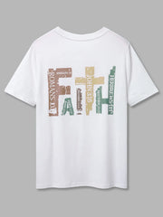 Graphic Round Neck Short Sleeve T-shirt