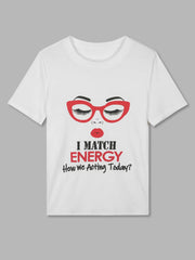 Graphic Round Neck Short Sleeve T-shirt