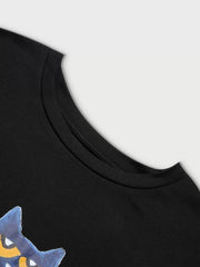 Graphic Round Neck Short Sleeve T-shirt